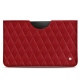 Capa em pele Samsung Galaxy Tab S8+ - Rouge - Couture ( Nappa - Pantone 199C ) 