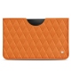 Samsung Galaxy Tab S8+ leather pouch - Orange - Couture ( Nappa - Pantone 1495U ) 