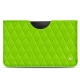 Samsung Galaxy Tab S8+ leather pouch - Vert fluo - Couture