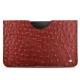 Pochette cuir Samsung Galaxy Tab S8+ - Autruche ciliegia