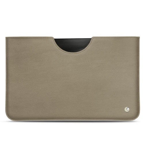 Leather Case for Samsung Galaxy Tab S8+Darboun sabla ( Pantone #BCB1A1 )