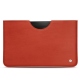 Samsung Galaxy Tab S8+ leather pouch - Arange clouquié