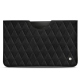 Capa em pele Samsung Galaxy Tab S8+ - Negre poudro - Couture