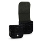 Etui Samsung Galaxy Buds Pro - Crocodile nero ( Noir / Black) 