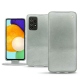 Samsung Galaxy A52 leather case - Platinium ( Pantone 877C ) 