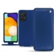 Lederschutzhülle Samsung Galaxy A52 - Bleu océan ( Nappa - Pantone 293C ) 