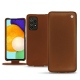 Samsung Galaxy A52 leather case - Marron ( Nappa - Pantone 1615C ) 