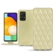 硬质真皮保护套 Samsung Galaxy A52 - Beige - Couture ( Nappa - Pantone 7502C ) 