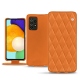 Capa em pele Samsung Galaxy A52 - Orange - Couture ( Nappa - Pantone 1495U ) 