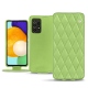 Funda de piel Samsung Galaxy A52 - Vert olive - Couture ( Nappa - Pantone 578U ) 