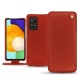 Funda de piel Samsung Galaxy A52 - Papaye ( Pantone 180C ) 