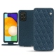 Capa em pele Samsung Galaxy A52 - Indigo - Couture ( Pantone 303U ) 