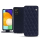 Capa em pele Samsung Galaxy A52 - Cobalt - Couture ( Pantone 2766C ) 