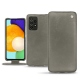 Lederschutzhülle Samsung Galaxy A52 - Acier vintage ( Pantone 403C ) 