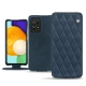 硬质真皮保护套 Samsung Galaxy A52 - Jean vintage - Couture