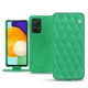 硬质真皮保护套 Samsung Galaxy A52 - Menthe vintage - Couture