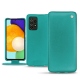 Custodia in pelle Samsung Galaxy A52 - Bleu fluo