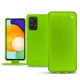 Custodia in pelle Samsung Galaxy A52 - Vert fluo