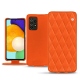 Funda de piel Samsung Galaxy A52 - Orange fluo - Couture