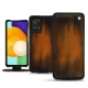 Custodia in pelle Samsung Galaxy A52 - Marron Patine
