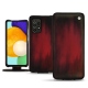 Custodia in pelle Samsung Galaxy A52 - Rouge Patine
