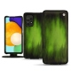 硬质真皮保护套 Samsung Galaxy A52 - Vert Patine