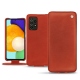 Capa em pele Samsung Galaxy A52 - Arange clouquié