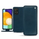 Custodia in pelle Samsung Galaxy A52 - Blu mediterran