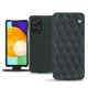硬质真皮保护套 Samsung Galaxy A52 - Blu marino - Couture