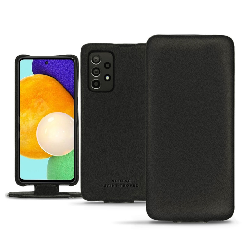 Capa em pele Samsung Galaxy A52 - Noir PU