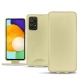Capa em pele Samsung Galaxy A52 - Beige PU