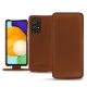 硬质真皮保护套 Samsung Galaxy A52 - Marron PU