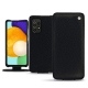 Housse cuir Samsung Galaxy A52 - Noir élégant