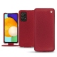 Housse cuir Samsung Galaxy A52 - Rouge passion