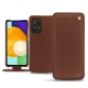 Custodia in pelle Samsung Galaxy A52 - Marron délicat