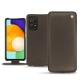 Capa em pele Samsung Galaxy A52 - Gris Veggie