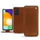 Lederschutzhülle Samsung Galaxy A52 - Marron Veggie
