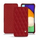 Capa em pele Samsung Galaxy A52 - Rouge - Couture ( Nappa - Pantone 199C ) 