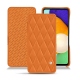 Custodia in pelle Samsung Galaxy A52 - Orange - Couture ( Nappa - Pantone 1495U ) 