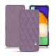 Custodia in pelle Samsung Galaxy A52 - Lilas - Couture ( Nappa - Pantone 2645U ) 