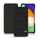 Housse cuir Samsung Galaxy A52 - Ebène - Couture ( Sleek P C12 - Black ) 