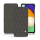 Custodia in pelle Samsung Galaxy A52 - Anthracite - Couture ( Pantone 424C ) 
