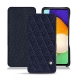 Housse cuir Samsung Galaxy A52 - Cobalt - Couture ( Pantone 2766C ) 
