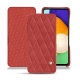 Custodia in pelle Samsung Galaxy A52 - Cerise vintage - Couture