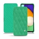 Samsung Galaxy A52 leather case - Menthe vintage - Couture