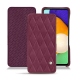 Lederschutzhülle Samsung Galaxy A52 - Prune vintage - Couture