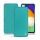 Custodia in pelle Samsung Galaxy A52 - Bleu fluo