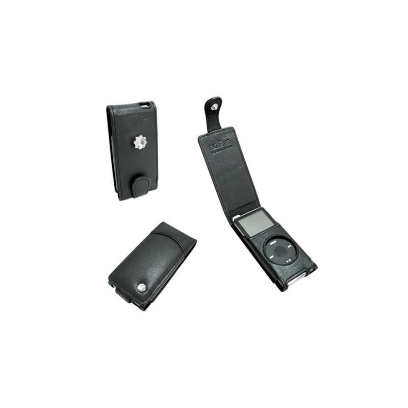レザーケース Apple iPod Nano  - Noir ( Nappa - Black ) 
