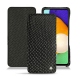 Lederschutzhülle Samsung Galaxy A52 - Serpent nero
