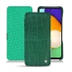 Custodia in pelle Samsung Galaxy A52 - Crocodile pino
